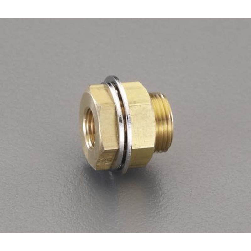 エスコ EA425KP-2 Rc1/4”パネルユニオン 1個（ご注文単位1個）【直送品】