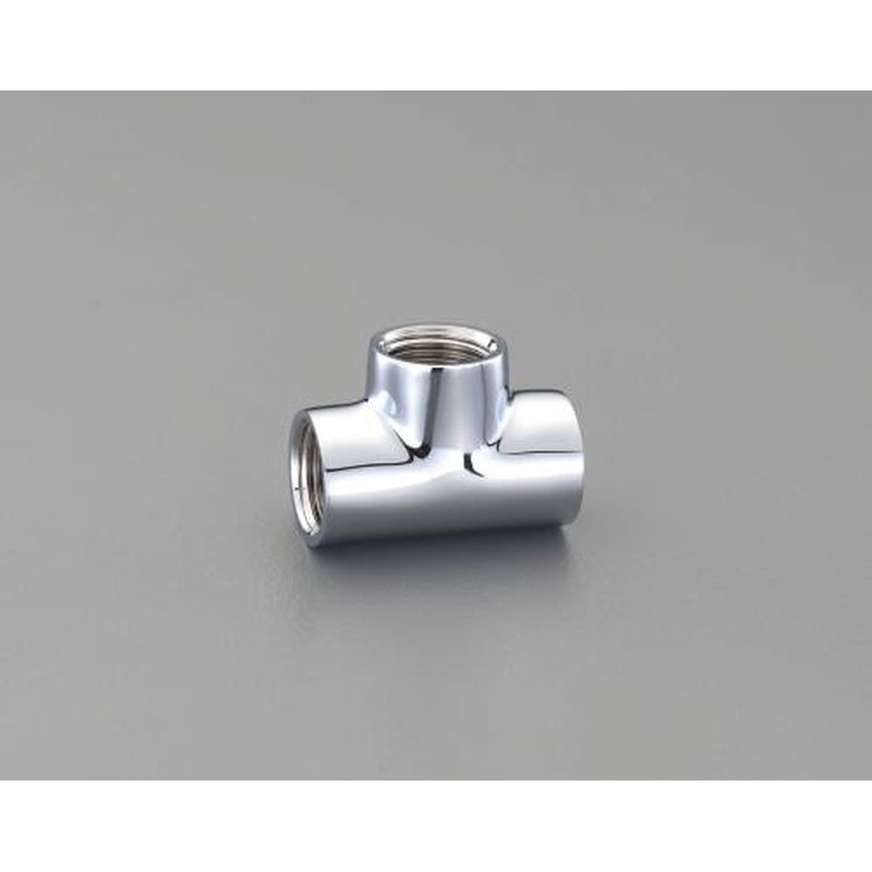 エスコ EA432MB-20 Rc3/4”xRc3/4”給水管チーズ(クロムメッキ) 1個（ご注文単位1個）【直送品】