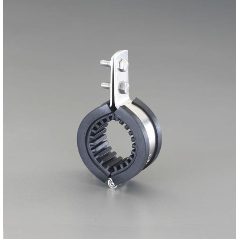 エスコ EA440CK-32 32A鋼管用防振立バンド(ステンレス製) 1個（ご注文単位1個）【直送品】
