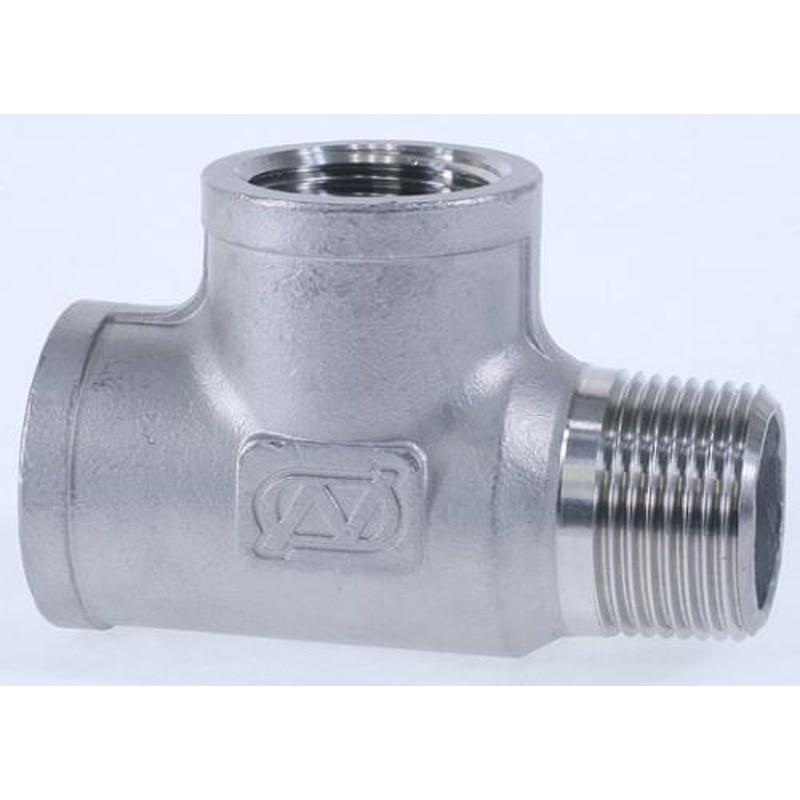 エスコ EA469AX-3 Rc3/8”xRc3/8”xR3/8”サービスチーズ(ステンレス製) 1個（ご注文単位1個）【直送品】