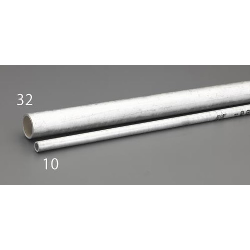エスコ EA469BA-15 15A/2.0m配管用炭素鋼管(SGP管) 1個（ご注文単位1個）【直送品】