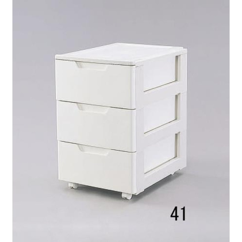 エスコ EA506L-41 440x550x670mm引出し式収納ケース(3段) 1個（ご注文単位1個）【直送品】