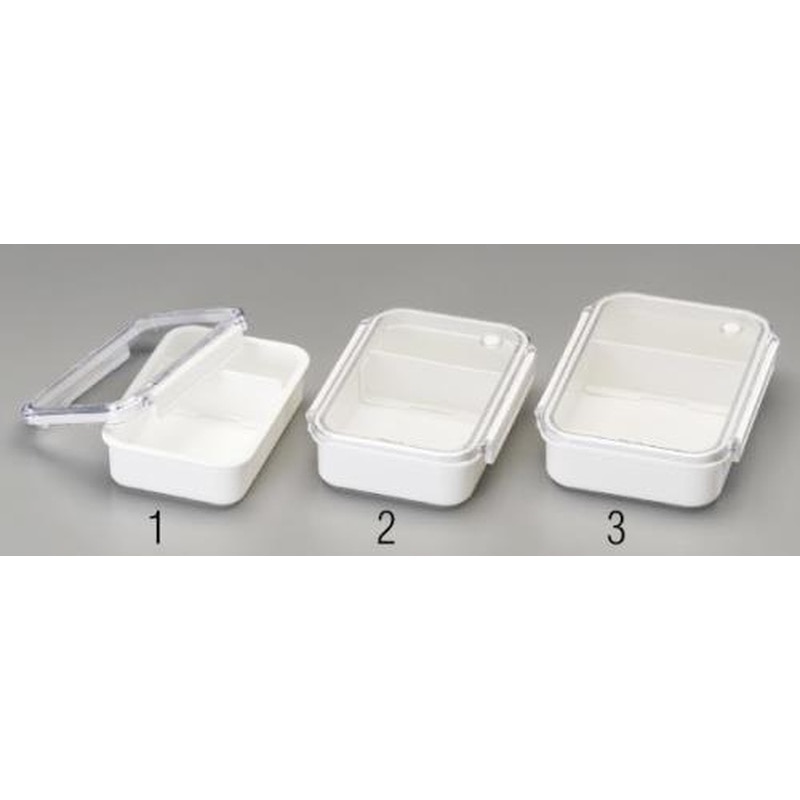エスコ EA508TJ-2 184x135x52mm/0.63L密閉保存容器 1個(ご注文単位1個)【直送品】