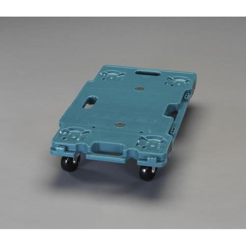 エスコ EA520AB-8G 680x390mm/120kgドーリー(連結型/PP製) 1個(ご注文単位1個)【直送品】