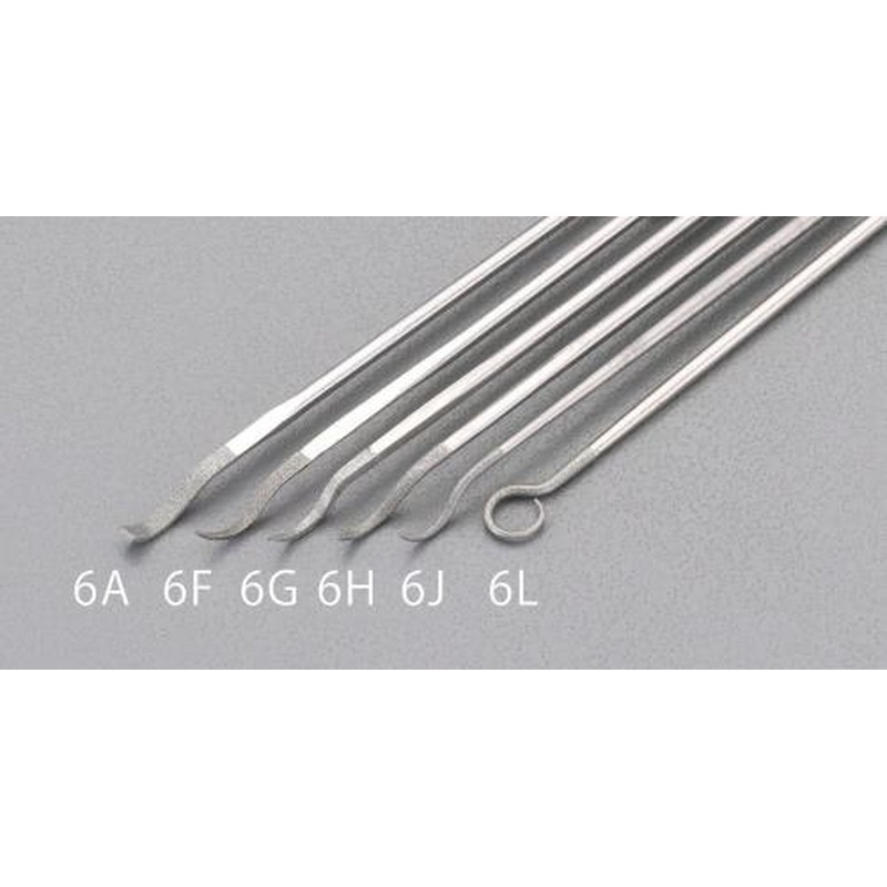エスコ EA521S-6G 140mmダイヤモンド鏝やすり(片鏝・角/金型用) 1個(ご注文単位1個)【直送品】