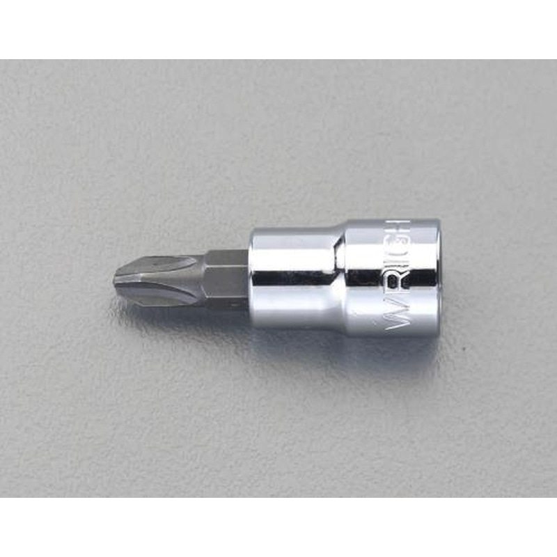 エスコ EA618WL-2 3/8”DRx#2［＋]ビットソケット 1個（ご注文単位1個）【直送品】