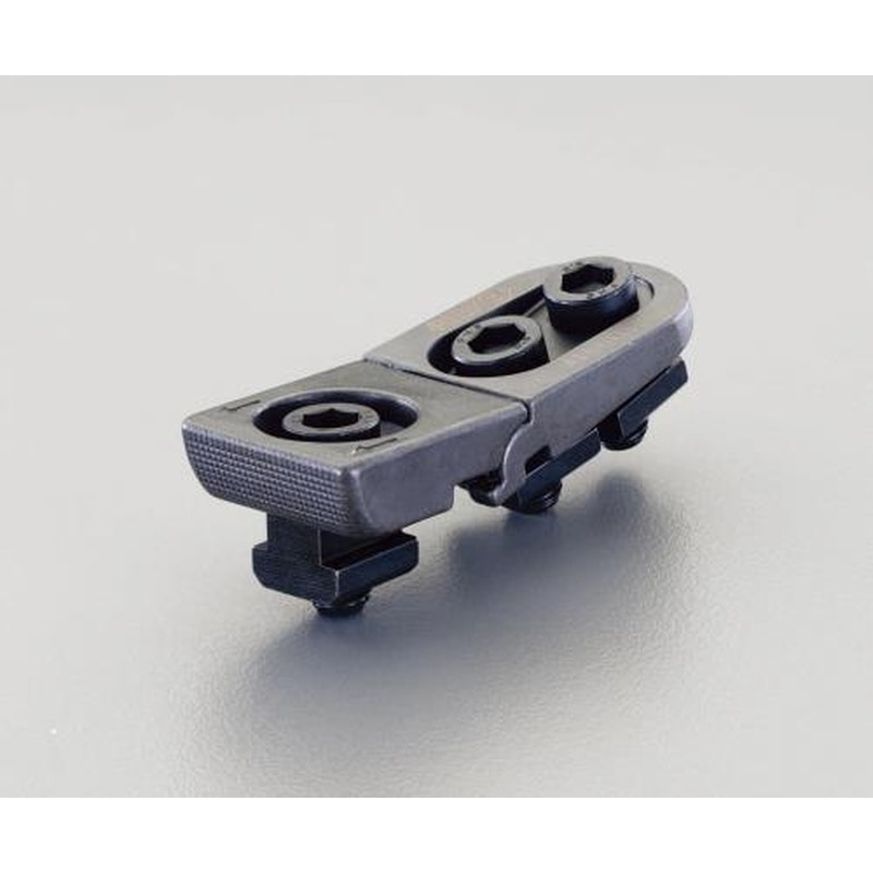 エスコ EA637KB-14 呼14/M12/16-25mmフラットクランプ 1個(ご注文単位1個)【直送品】