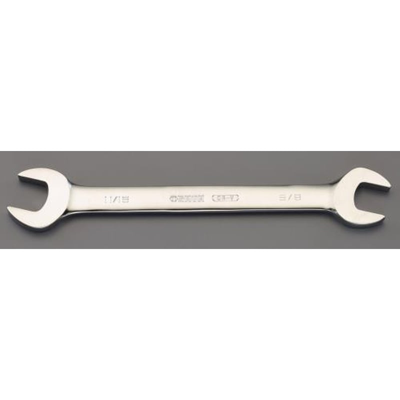 エスコ EA685B-2 3/8”x7/16”両口スパナ 1個（ご注文単位1個）【直送品】