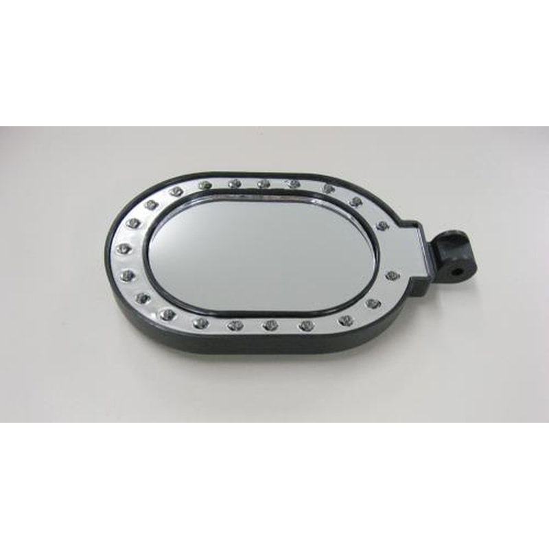 エスコ EA724BB-1M 75x110mm交換用ミラー(LEDライト付) 1個(ご注文単位1個)【直送品】