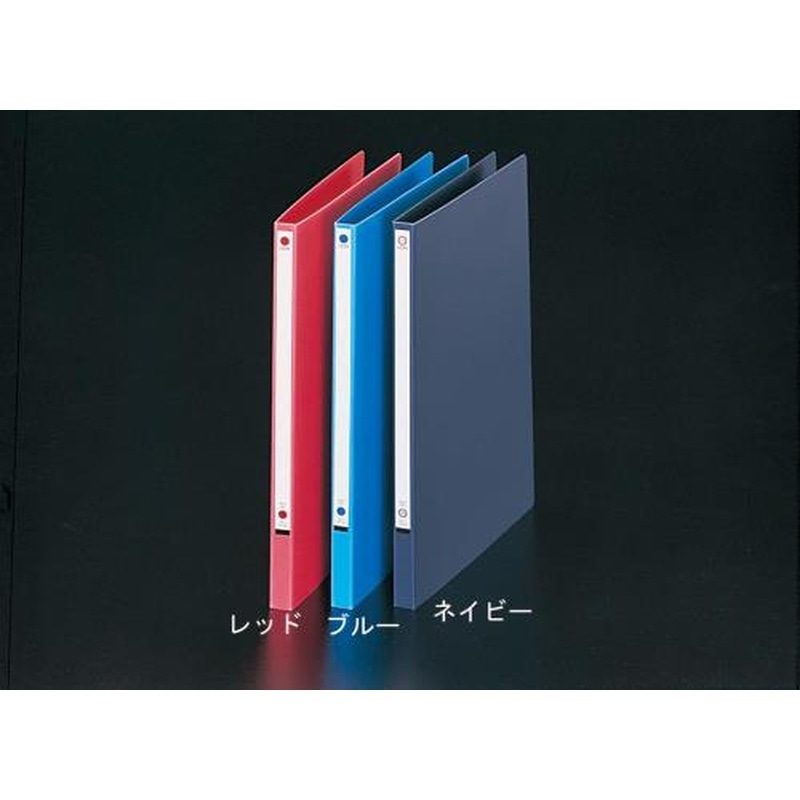 エスコ EA762CF-41B A4/S型パームファイル(赤) 1個(ご注文単位1個)【直送品】