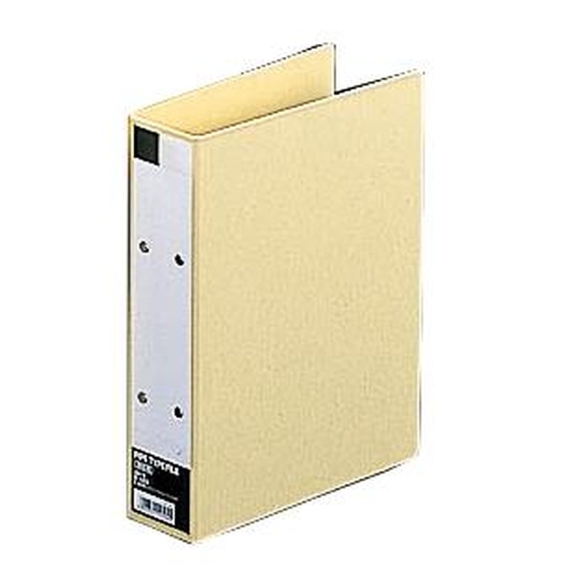 エスコ EA762CL-1B A4パイプ式保存ファイル 1個（ご注文単位1個）【直送品】
