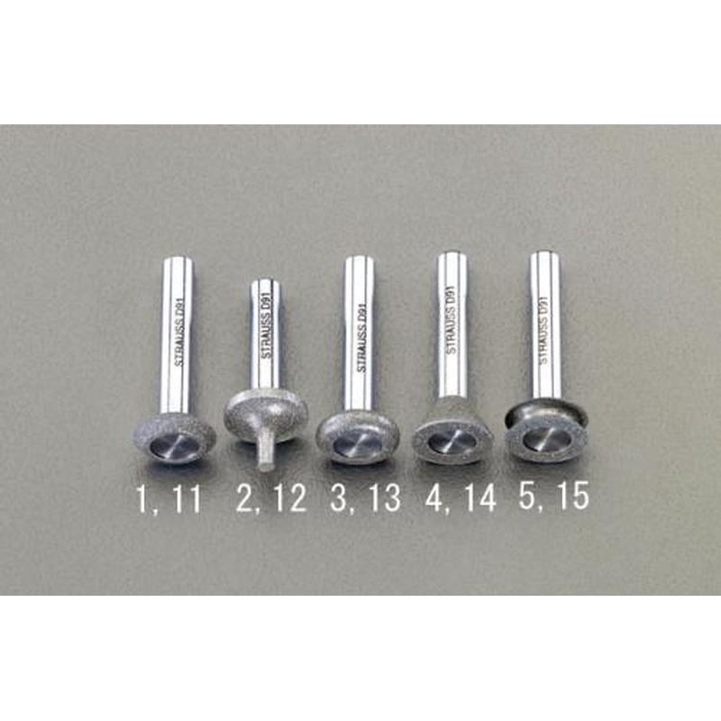 エスコ EA819DT-15 15x4.0x40mm/#325ダイヤモンドバー(6mm軸) 1個（ご注文単位1個）【直送品】