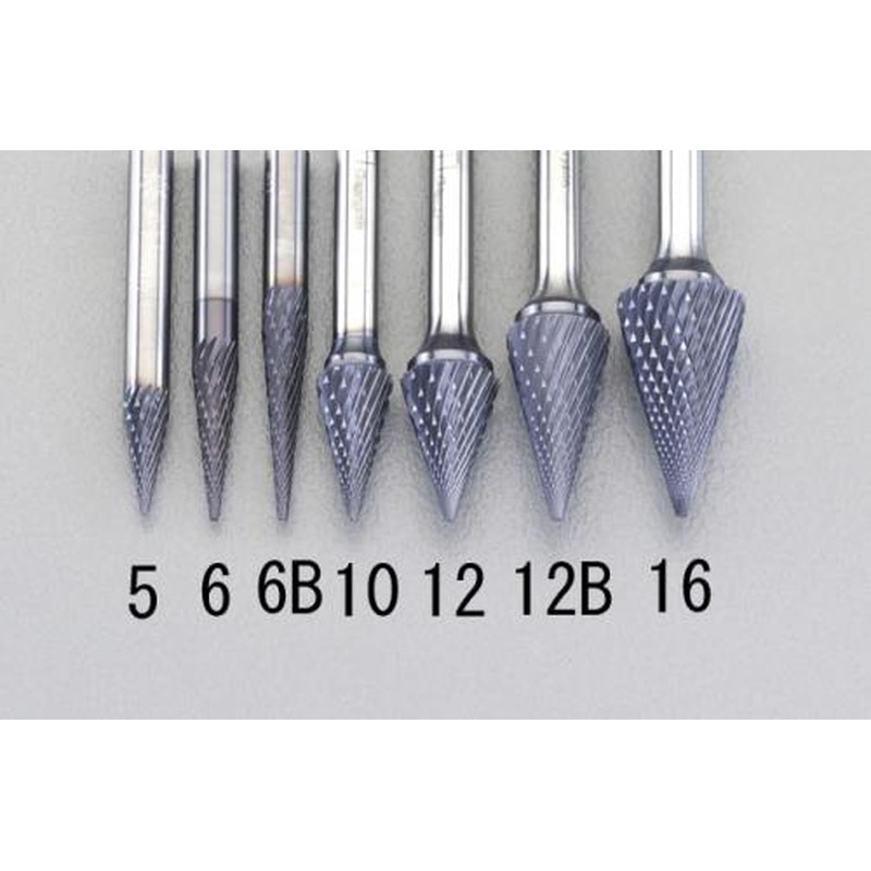 エスコ EA819VD-16 16x22mm/6mm軸［Coated]超硬バー 1個（ご注文単位1個）【直送品】
