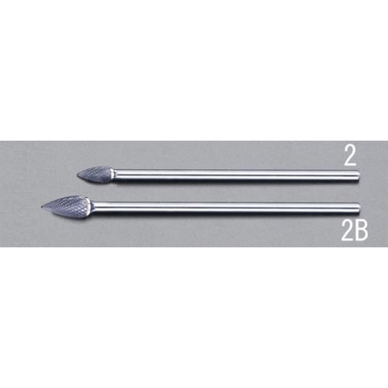 エスコ EA819VL-2B 12x25x175㎜/6mm軸［Coated]超硬バー 1個（ご注文単位1個）【直送品】