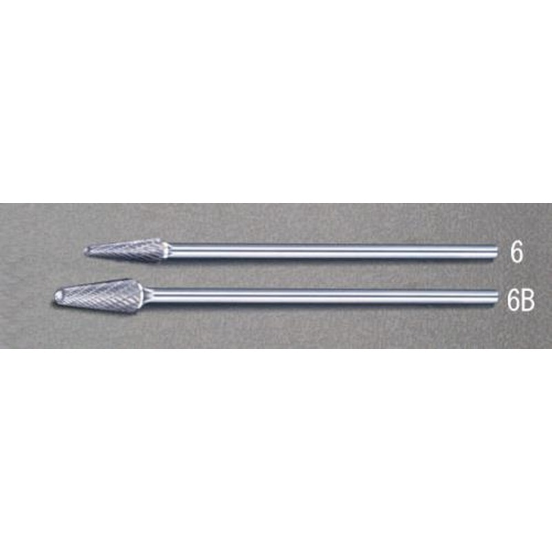 エスコ EA819VL-6 10x27x177㎜/6mm軸［Coated]超硬バー 1個（ご注文単位1個）【直送品】