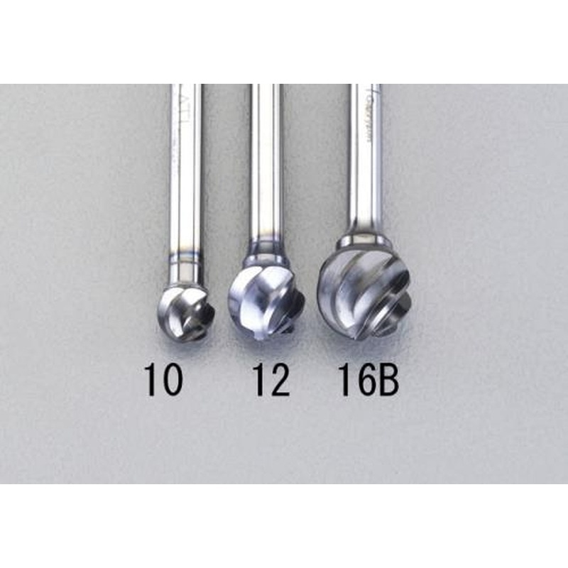 エスコ EA819VT-16B 16x14.4mm/6mm軸［Coated]超硬バー(アルミ用) 1個（ご注文単位1個）【直送品】