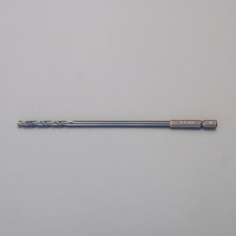 エスコ EA824PE-2.8 2.8x180mmドリルビット(六角軸・鉄工用/HSS) 1個(ご注文単位1個)【直送品】