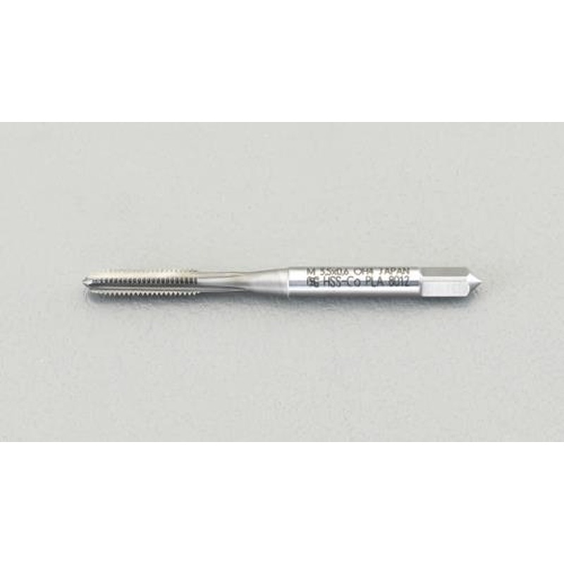 エスコ EA829HH-6 M6x1.0/3Pハンドタップ(樹脂用/窒化処理) 1個(ご注文単位1個)【直送品】
