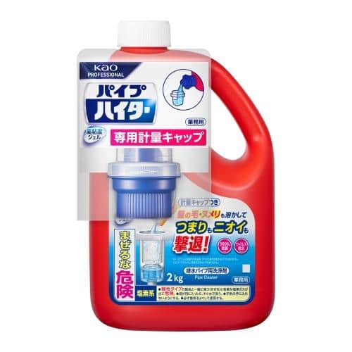 エスコ EA922KD-15A 2.0kg 塩素系・排水管洗浄剤(6個) 1箱 （ご注文単位1箱）【直送品】