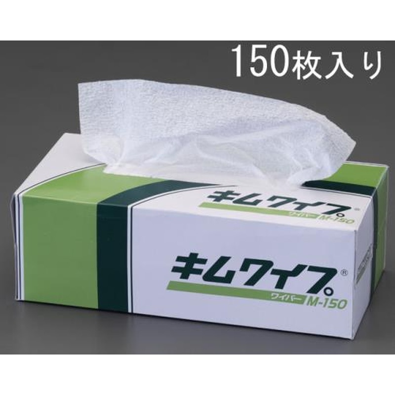 エスコ EA929AS-1 225x210mm工業用ワイパー(150枚) 1個（ご注文単位1個）【直送品】