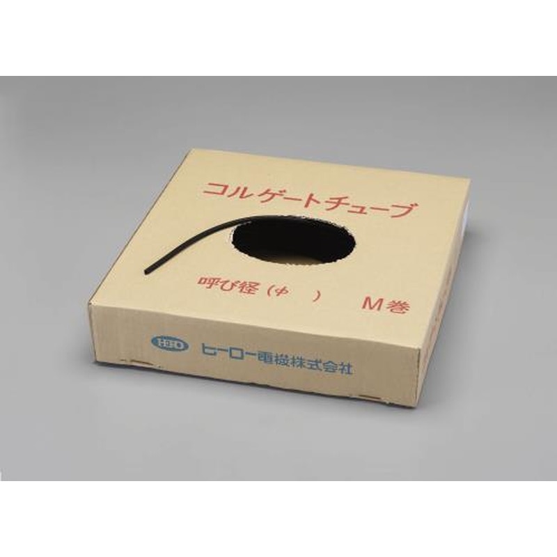 エスコ EA944BT-15 15mmx30mコルゲートチューブ(黒) 1個（ご注文単位1個）【直送品】