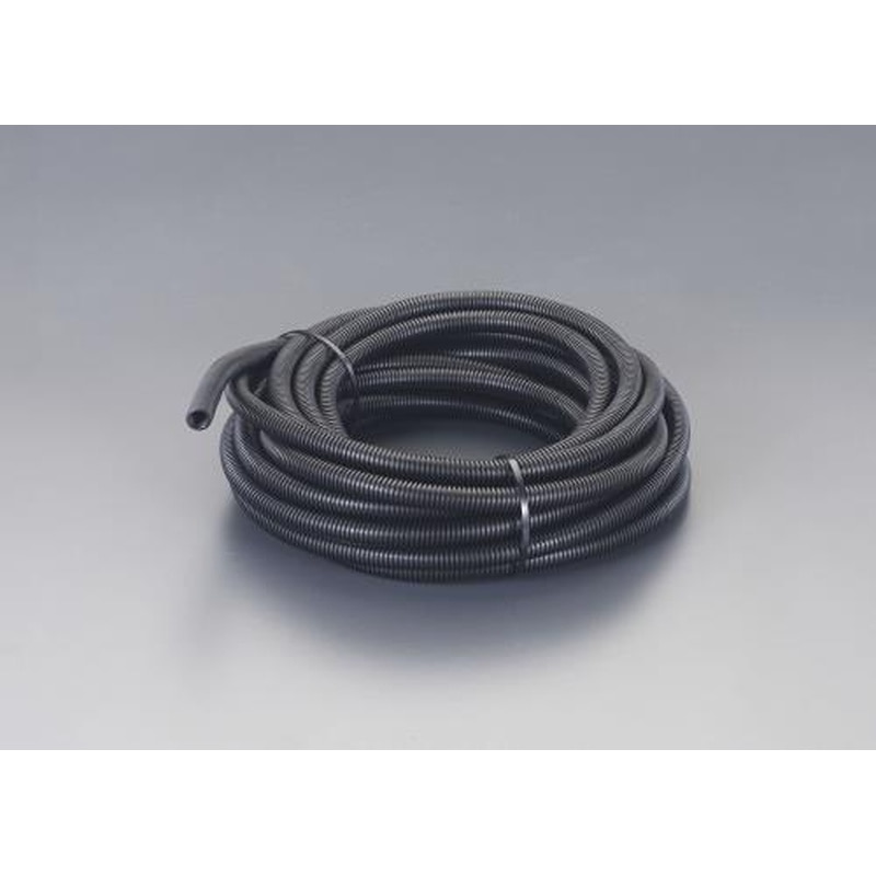エスコ EA944BV-15 15.0mmx10mコルゲートチューブ(黒) 1個（ご注文単位1個）【直送品】