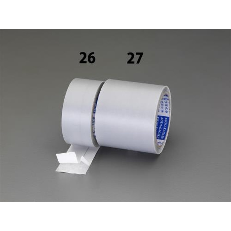 エスコ EA944MJ-27 90mmx5m気密防水アクリルテープ(スリット位置1/2) 1個（ご注文単位1個）【直送品】