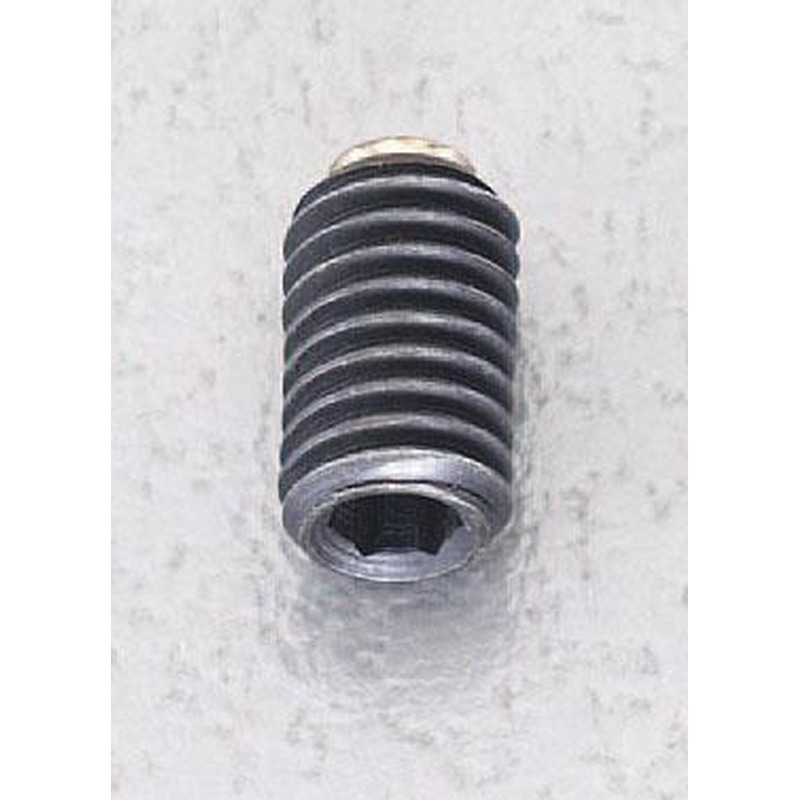 エスコ EA949DR-6 M6x10mm六角穴付止ねじ(真鍮パッド/鉄) 1個(ご注文単位1個)【直送品】