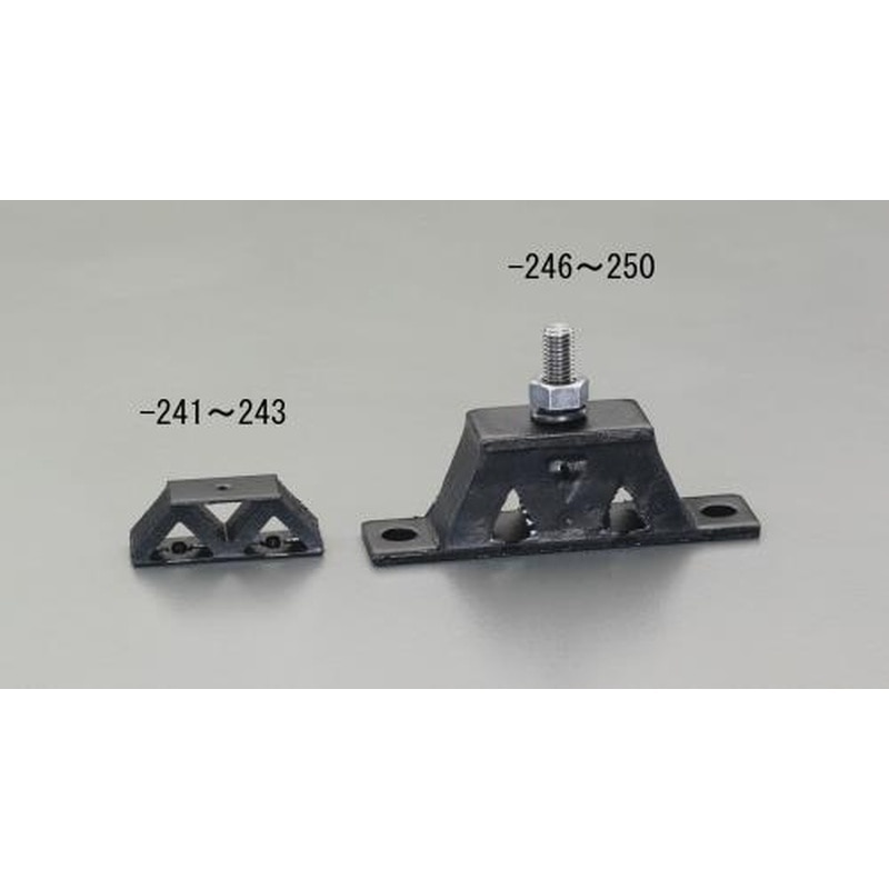 エスコ EA949HS-243 M4/22mm［山形]防振ゴム 1個（ご注文単位1個）【直送品】
