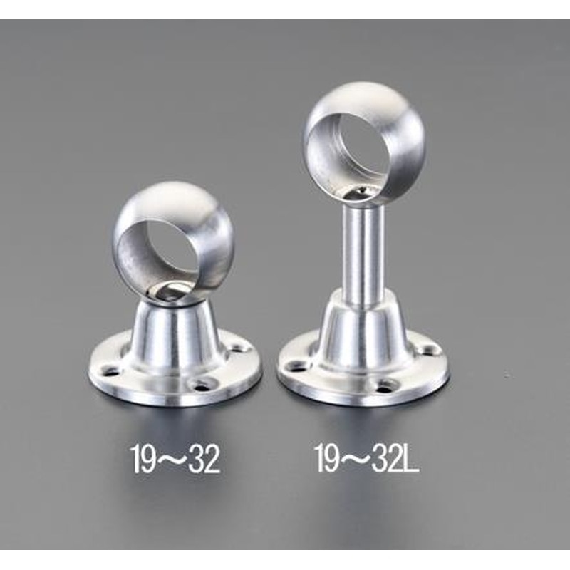 エスコ EA951EK-25L 89mm(25mm)ブラケット(中間用ステンレス製) 1個（ご注文単位1個）【直送品】