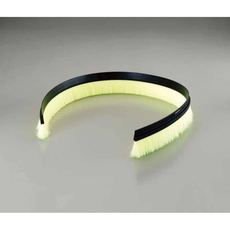 エスコ EA979KC-1A 40mmx1.0mシールブラシ(PP/黄) 1個（ご注文単位1個）【直送品】