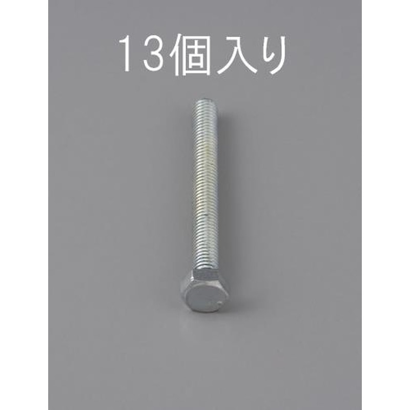 エスコ EA949LA-1016 M10x16mm六角頭全ねじボルト(13本) 1個(ご注文単位1個)【直送品】