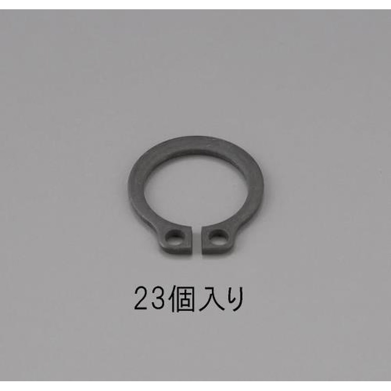 エスコ EA949PA-213 13mm軸用スナップリング(23個) 1個(ご注文単位1個)【直送品】