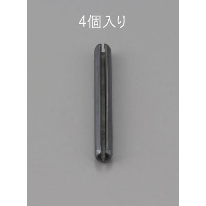 エスコ EA949PC-607 6.0x30mmスプリングロールピン(4本) 1個(ご注文単位1個)【直送品】