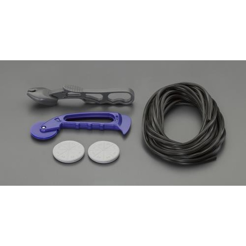 エスコ EA952AD-78 網戸張替え用キット(ブロンズ) 1個（ご注文単位1個）【直送品】