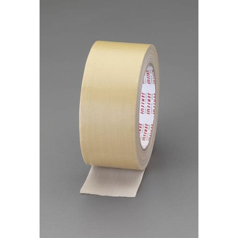 エスコ EA944NA-50A 50mmx25m布粘着テープ(再生PET繊維) 1個（ご注文単位1個）【直送品】
