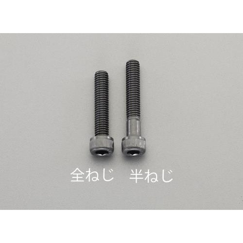 エスコ EA949MK-840A M8x40mm六角穴付ボルト(ステンレス/黒色/2本) 1個（ご注文単位1個）【直送品】