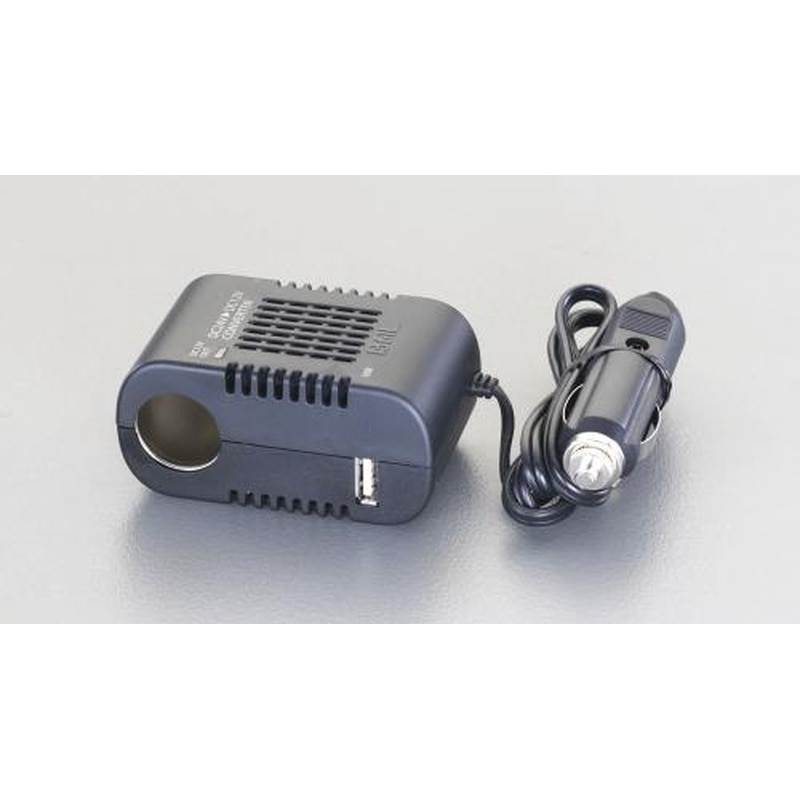 エスコ EA812JK-6 DC24V→DC12V/3Aコンバーター 1個(ご注文単位1個)【直送品】