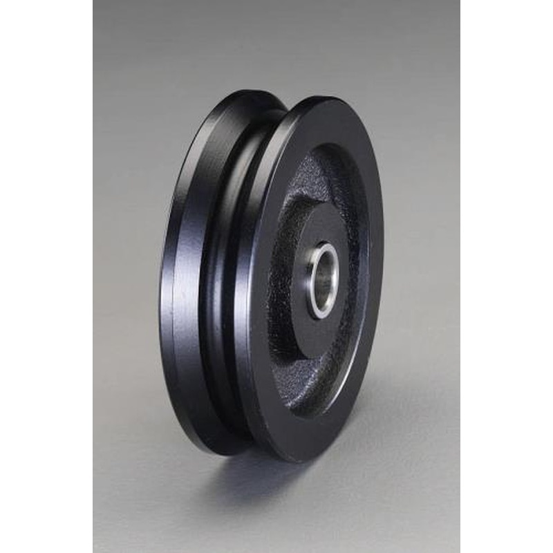 エスコ EA986VE-290 90mm戸車車輪(V型・重量用) 1個（ご注文単位1個）【直送品】