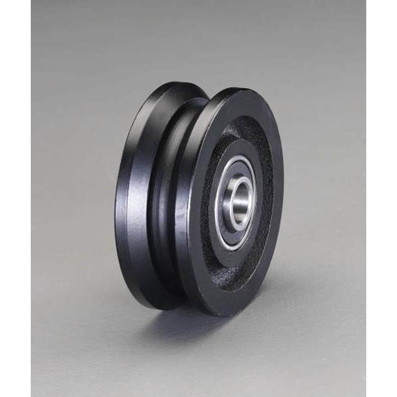 エスコ EA986VA-350 150mm戸車車輪(V型・重量用) 1個（ご注文単位1個）【直送品】