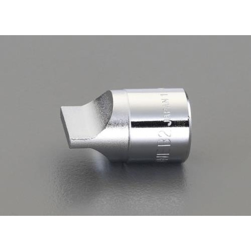 エスコ EA618KR-1 1/2”DR/18.6x2.8mm［-]ドライバーソケット 1個（ご注文単位1個）【直送品】