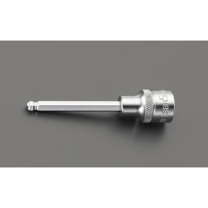 エスコ EA618JH-6 3/8”DR/6x75mm［Ball-Hex]ビットソケット 1個（ご注文単位1個）【直送品】