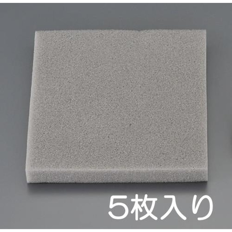 エスコ EA997XD-132 150x150x20mmポリウレタンシート(5枚) 1個（ご注文単位1個）【直送品】