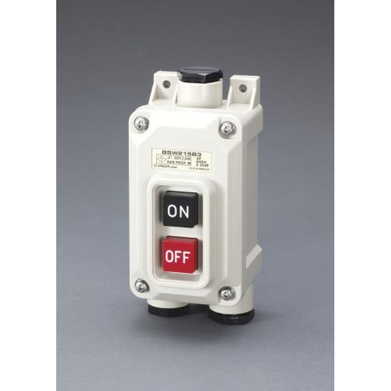 エスコ EA940DF-83 30A/3P三相押しボタン開閉器(一般防雨形) 1個（ご注文単位1個）【直送品】
