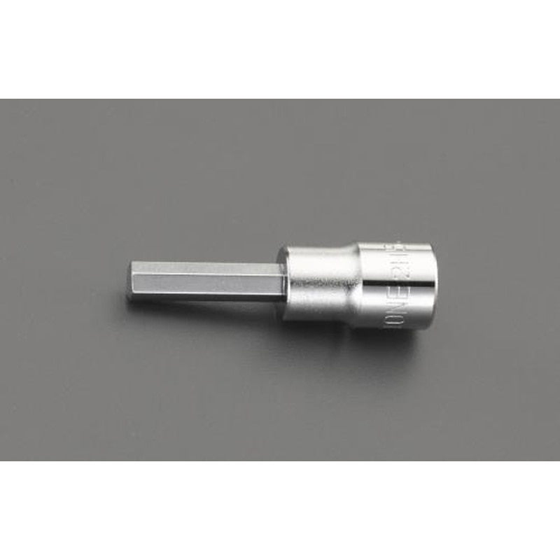 エスコ EA618HR-8 1/4”DR/8.0x53mm［INHEX]ビットソケット 1個（ご注文単位1個）【直送品】