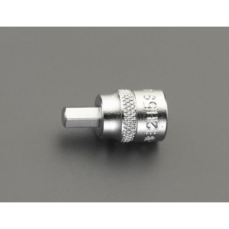 エスコ EA618HT-8 1/4”DR/8.0x25mm［INHEX]ビットソケット 1個（ご注文単位1個）【直送品】