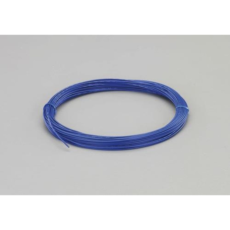 エスコ EA940AL-3BA 0.3m㎡x50m電子機器用ビニル電線［KV](青) 1個（ご注文単位1個）【直送品】