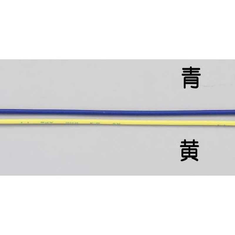エスコ EA940AL-5BB 0.5m㎡x100m電子機器用ビニル電線［KV](青) 1個（ご注文単位1個）【直送品】