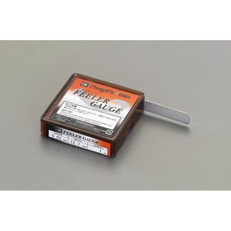 エスコ EA725RH-4 0.04mm/12.7mmx1mフィラゲージ(ステンレス製) 1個（ご注文単位1個）【直送品】