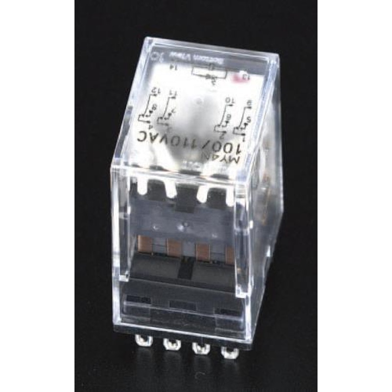 エスコ EA940MP-40A AC24V/4c/3A汎用リレー 1個（ご注文単位1個）【直送品】